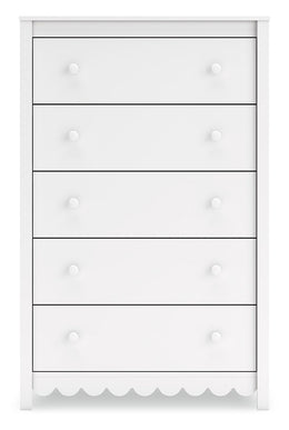 Hallityn Five Drawer Chest