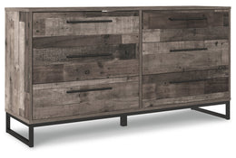 Neilsville Six Drawer Dresser