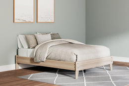 Battelle Panel Platform Bed