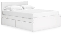 Onita Panel Platform Bed with 2 Side Storage