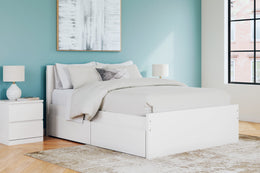 Onita Panel Platform Bed with 2 Side Storage