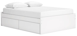 Onita Panel Platform Bed with 2 Side Storage