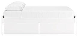 Onita Panel Platform Bed with 2 Side Storage