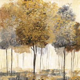 Metallic Forest I By Nan Giclee Canvas