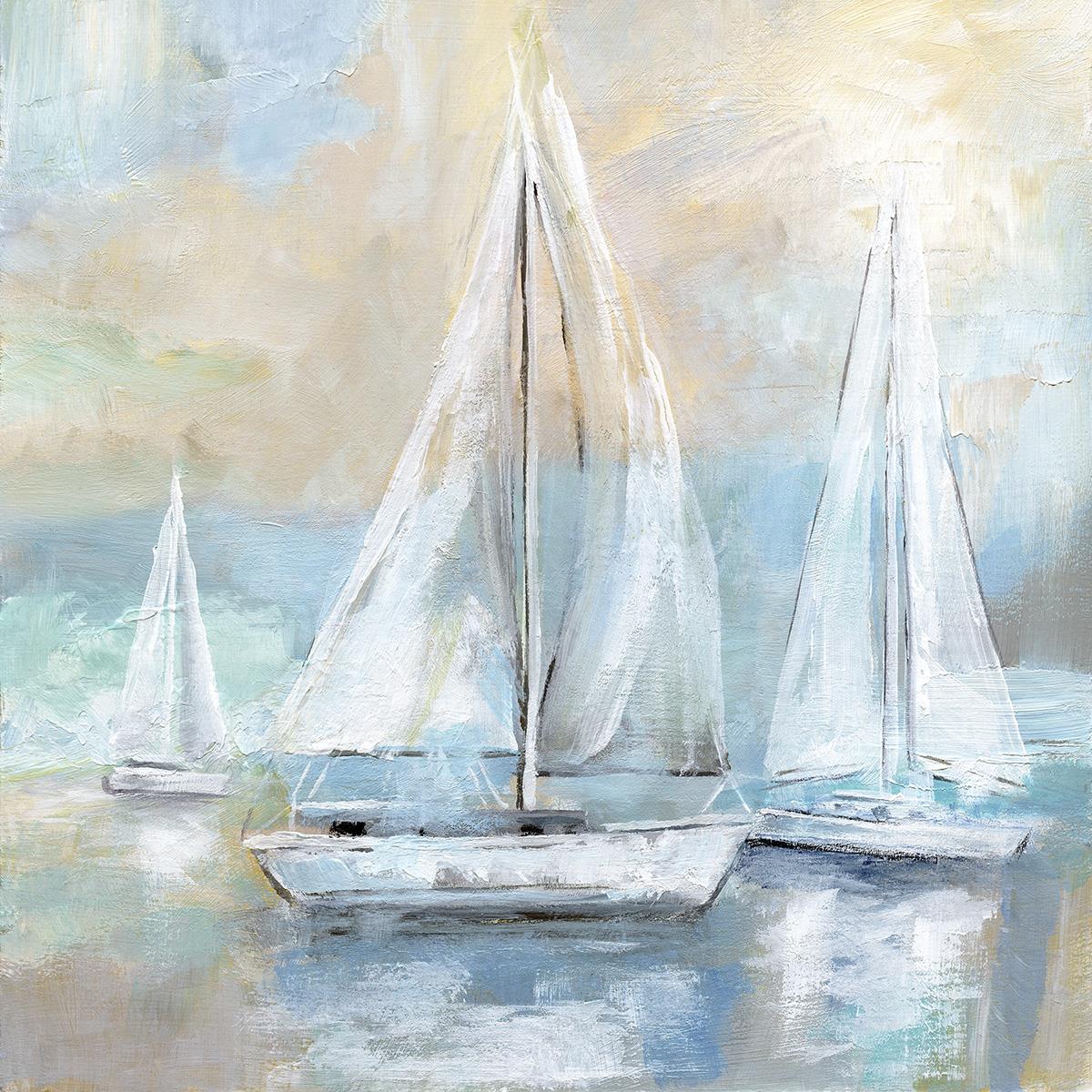 Sail Away By Nan (Framed) Giclee Canvas