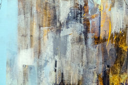 Blue Abstract (Framed) Giclee Canvas