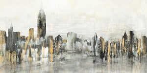 Bright City Lights By Susan Jill (Framed) Giclee Canvas