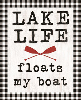 Lake Life By Dogwood Portfolio (Framed) Giclee Canvas