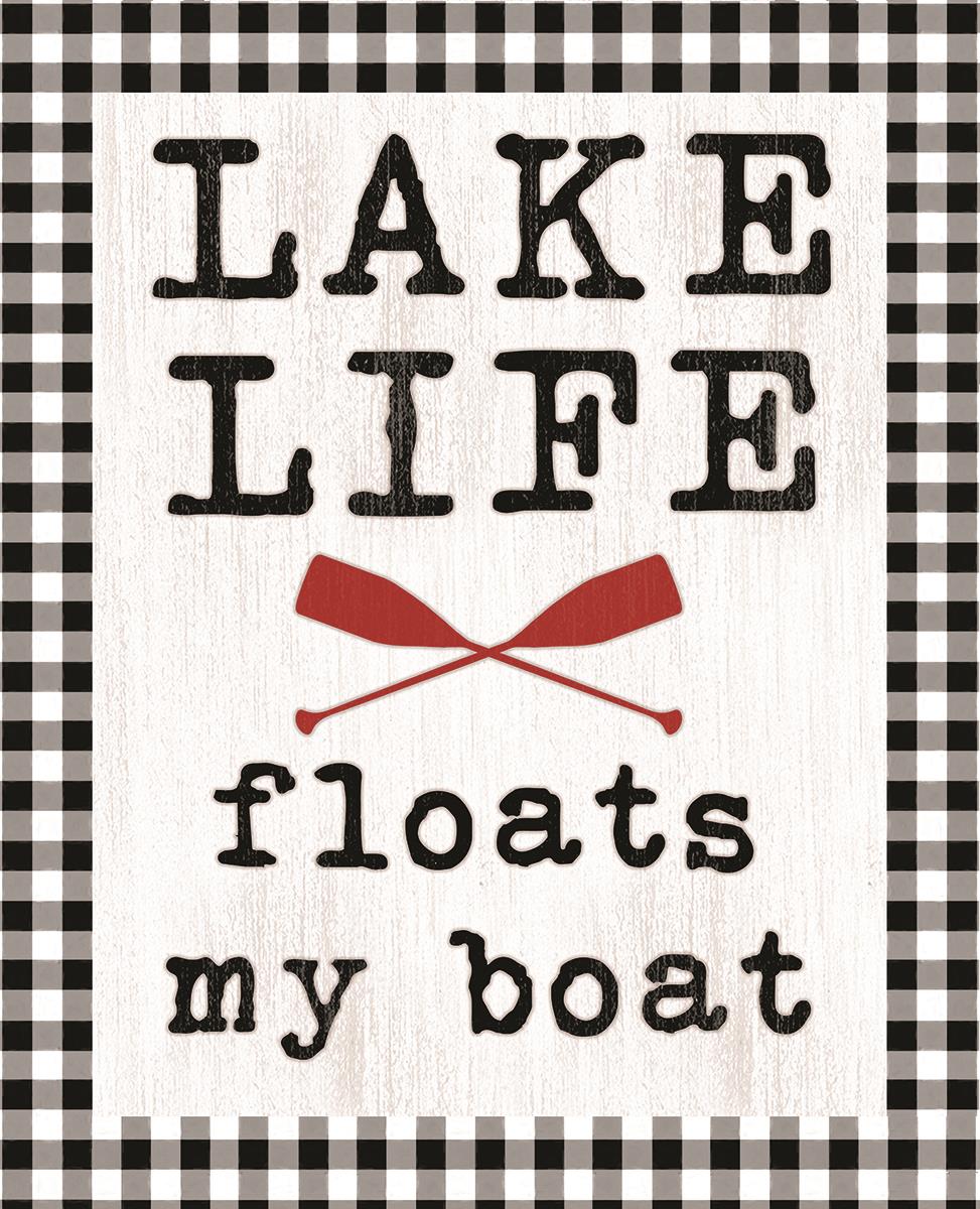 Lake Life By Dogwood Portfolio (Framed) Giclee Canvas