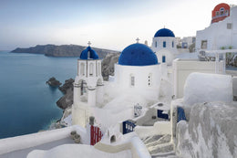 Santorini View By Danita Delimont (Framed) Giclee Canvas