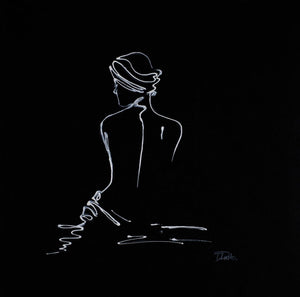 Spa Day Figurative Ii By Patricia Pinto (Small)(Framed) Giclee Canvas