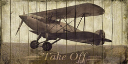 Take Off By Merri Pattinian (Small)(Framed) Giclee Canvas
