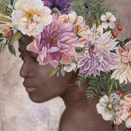 Deep In Thought Ii By Carol Robinson (Framed)(Small) Giclee Canvas