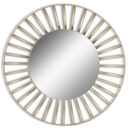 Metal Wall Mirror Mixed Media