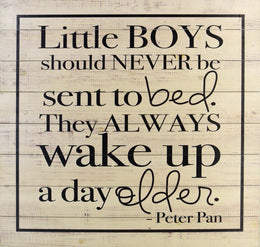 Print On Distressed Wood Curated Canvas