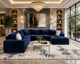S320 Couduroy Sectional – Limited Time Offer