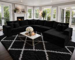 S320 Couduroy Sectional – Limited Time Offer