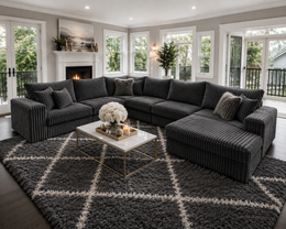 S320 Couduroy Sectional – Limited Time Offer
