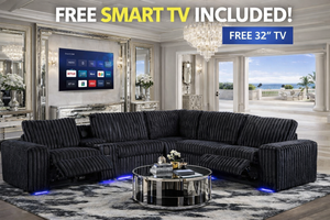 Amelia Onyx Power Reclining Sectional