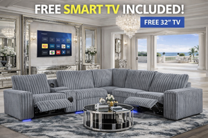 Amelia Charcoal Power Reclining Sectional