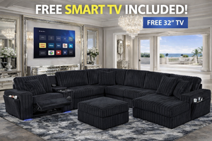 Rana Sectional – Black