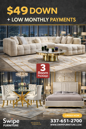 Naomi Cream 3-Room Package