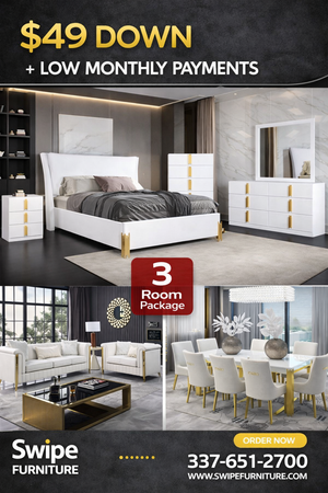 LA 3 Room Package Free Mattress