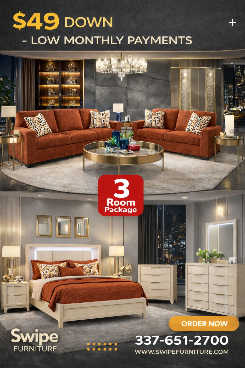 Emily 3 Room Package