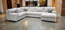Austin Couduroy Sectional – Free Rug or Smart Tv
