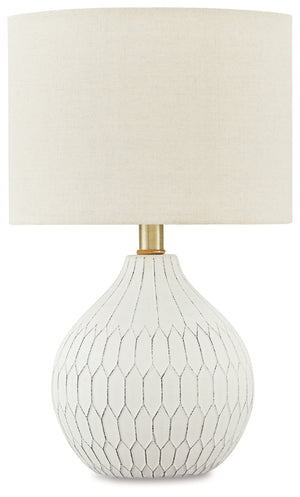 Wardmont Ceramic Table Lamp (1/CN)