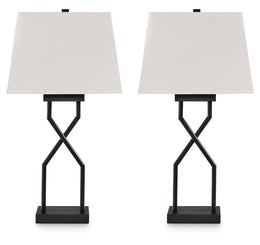 Brookthrone Metal Table Lamp (2/CN)