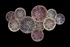 High Gloss Metal Foil And Sparkle Mixed Media