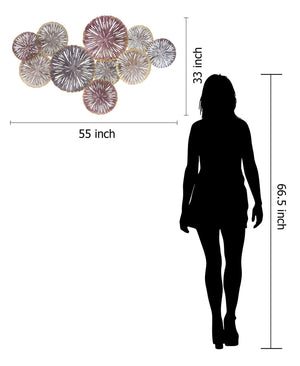 High Gloss Metal Foil And Sparkle Mixed Media