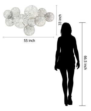 Silver Foil Metal Mixed Media