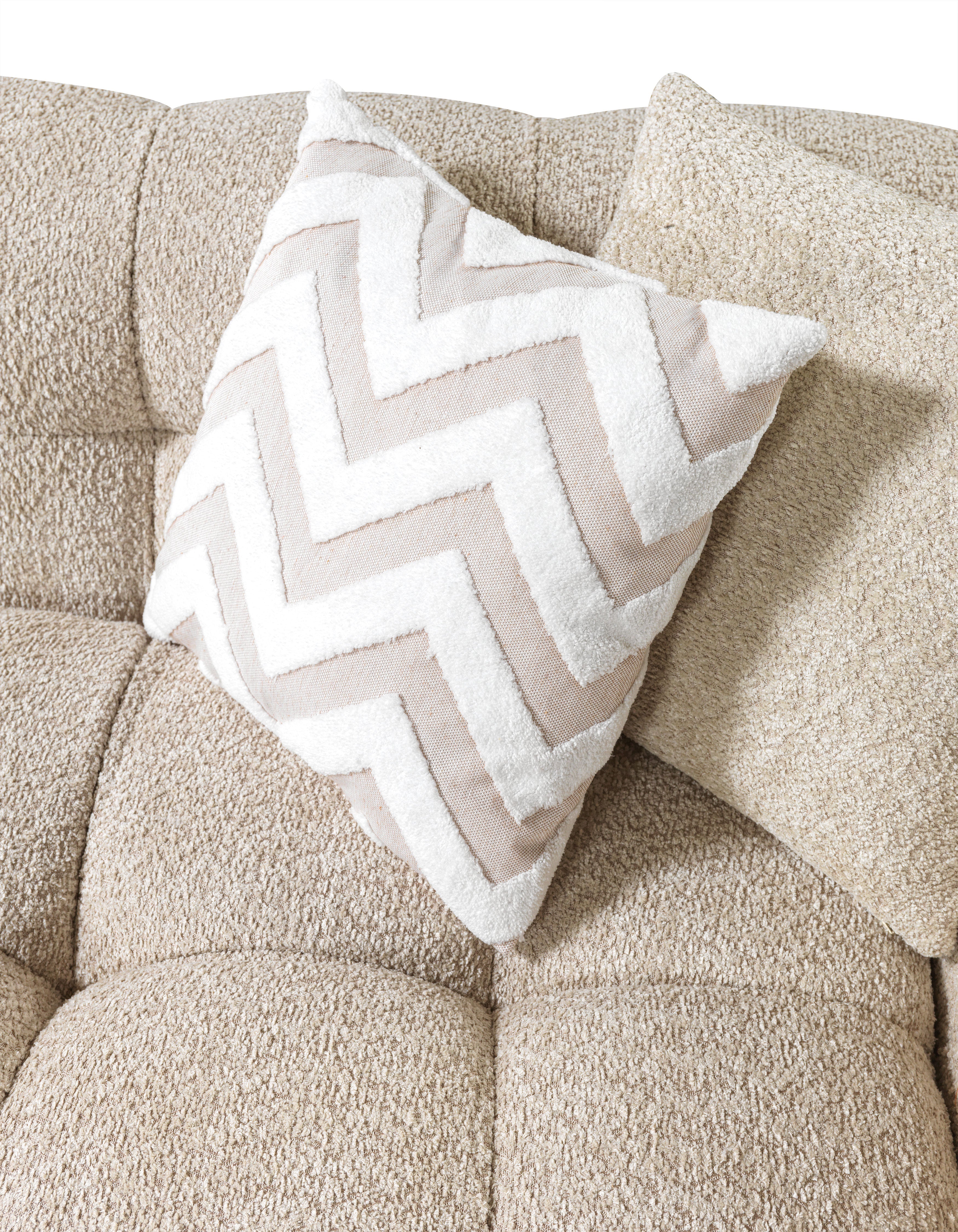 Ivy Sand Boucle LAF 110" Sectional