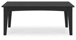 Hyland wave Rectangular Cocktail Table