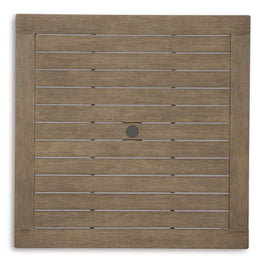 Aria Plains Square Dining Table w/UMB OPT