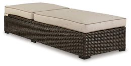 Coastline Bay Ottoman with Cushion