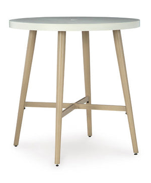 Seton Creek Round Bar Table w/UMB OPT
