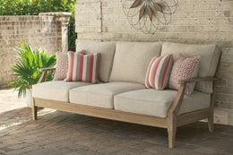 Clare View Outdoor Sofa with Coffee Table
