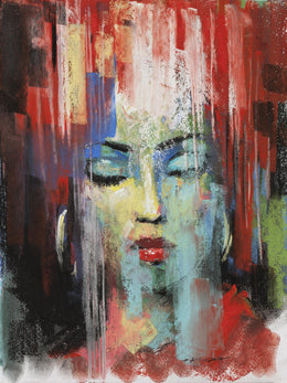 Pop Pastel Iii By A.Â Orme (Small) Giclee Canvas