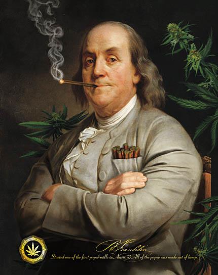 Ben'S Cigar  By Jg Studios (Small) Giclee Canvas