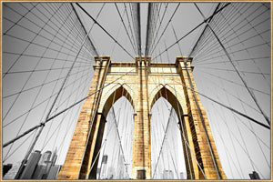 Temp Glass W/Foil - Brooklyn Bridge Tempered Glass