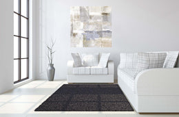 Temp Glass W/Foil - White Abstract 2 Tempered Glass