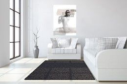 Temp Glass W/Foil - Abstract Woman Back Tempered Glass