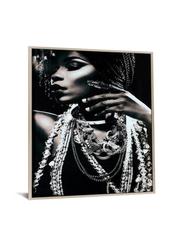 Temp Glass W/Foil - Woman Jewelry Front Profile Tempered Glass