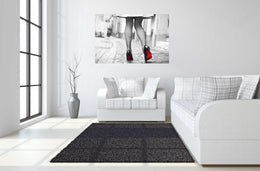 Temp Glass W/Foil - Red Bottom Shoes Tempered Glass