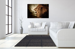 Temp Glass W/Foil - Lion Side Profile Tempered Glass