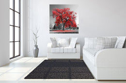 Temp Glass W/Foil - Red Tree Tempered Glass