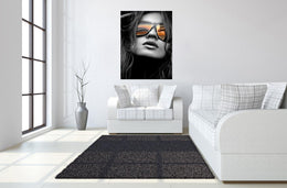 Temp Glass W/Foil - Reflective Shades Tempered Glass